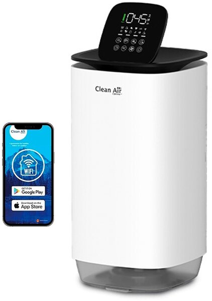 Zvlhčovač a čistička vzduchu Clean Air Optima CA-806 Smart, vrchní plnění