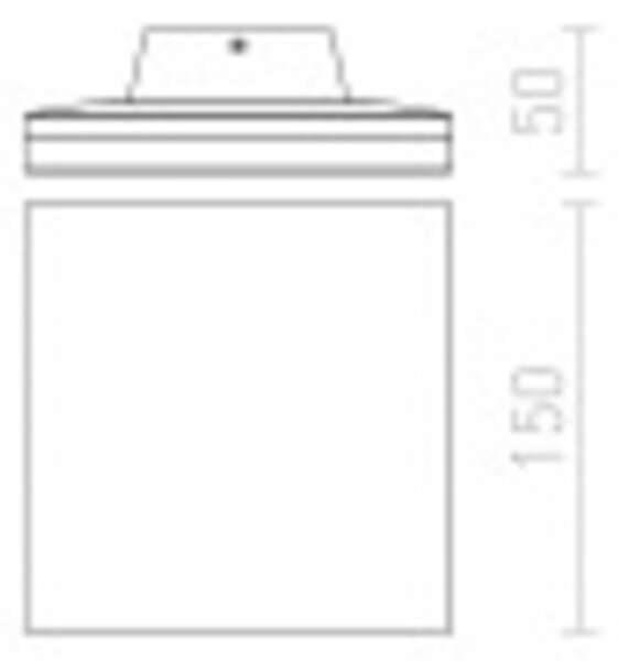 RED - DESIGN RENDL RENDL ATHI nástěnná bílá 230V LED 9.6W IP54 3000K R12551