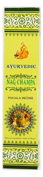 Ayurvedic Vonné tyčinky Nag Champa, 15 g