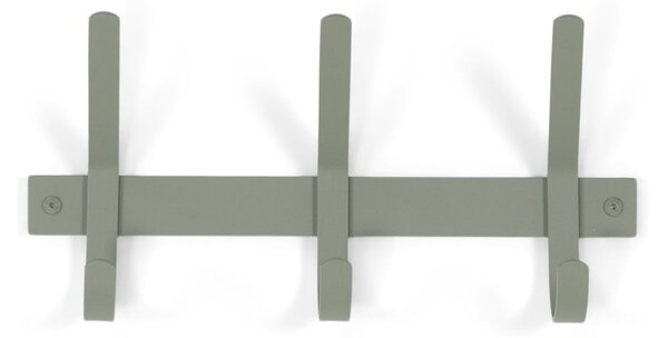 Šedozelený kovový nástěnný věšák 40 cm Dexter – Spinder Design