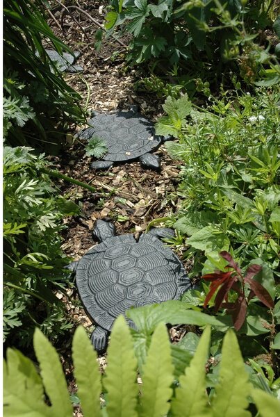 Kovový nášlap do zahrady Turtle – Esschert Design