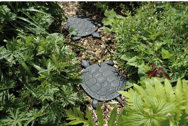 Kovový nášlap do zahrady Turtle – Esschert Design
