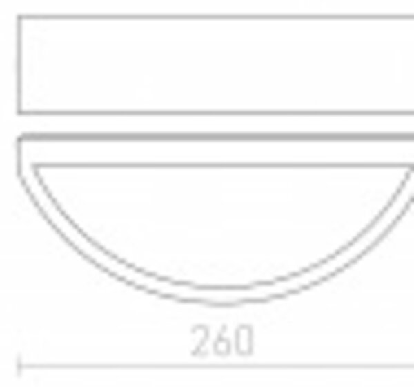 RED - DESIGN RENDL RENDL LESA nástěnná stříbrnošedá 230V E27 26W IP54 R10366
