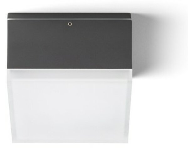 RED - DESIGN RENDL RENDL ORIN SQ stropní antracitová satinovaný akryl 230V LED 10W IP54 3000K R13629