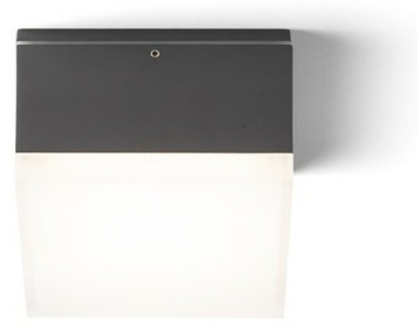 RED - DESIGN RENDL RENDL ORIN SQ stropní antracitová satinovaný akryl 230V LED 10W IP54 3000K R13629