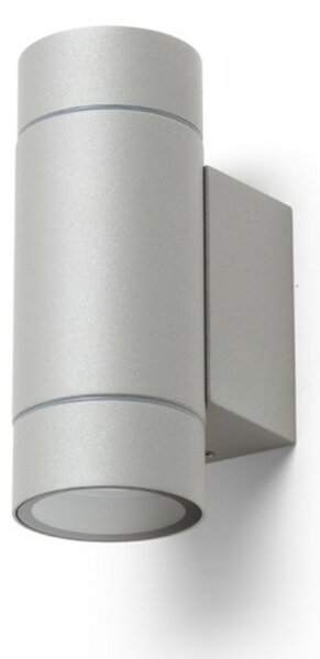 RED - DESIGN RENDL RENDL MIZZI NEW II nástěnná stříbrnošedá 230V GU10 35W IP65 R13797