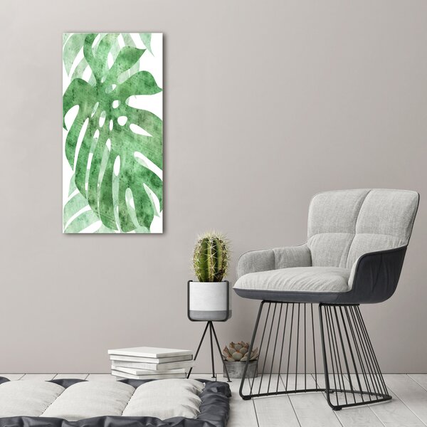 Vertikální Vertikální Foto obraz na plátně do obýváku Monstera ocv-124503131