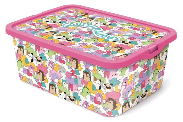 Plastový dětský úložný box 40x29x15 cm Stor – SQUISHMALLOWS