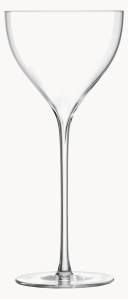 Sada ručně foukaných sklenic na martini Savoy, 2 díly