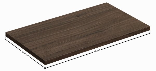 Comad Nábytková horní deska Terra Villa 80 cm, ořech villa