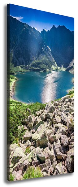 Vertikální Foto obraz na plátně Černé jezero Tatry ocv-127509941