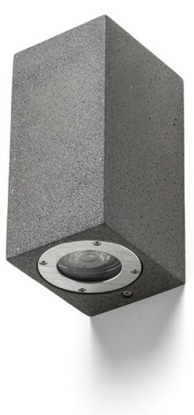 RED - DESIGN RENDL RENDL KANE II nástěnná beton/dekor tmavý granit 230V LED GU10 5W IP65 R13794