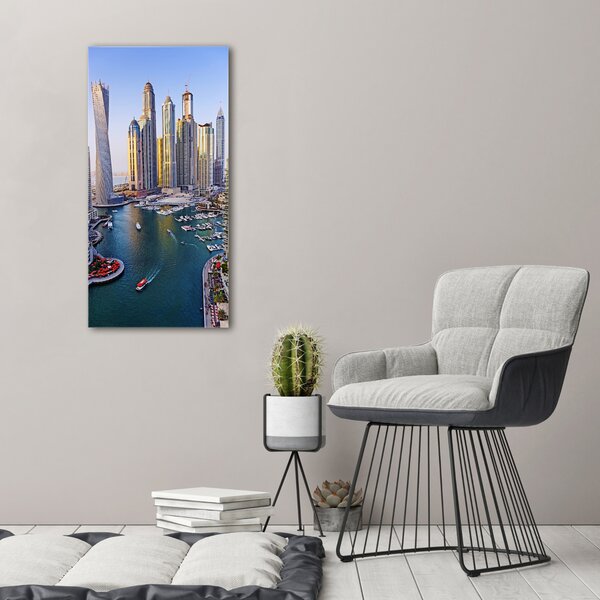 Vertikální Foto obraz canvas Zátoka Dubaj ocv-128392150
