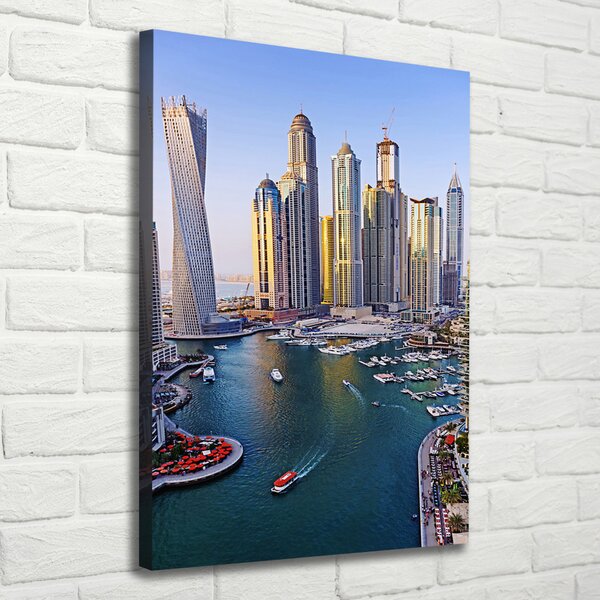 Vertikální Foto obraz canvas Zátoka Dubaj ocv-128392150