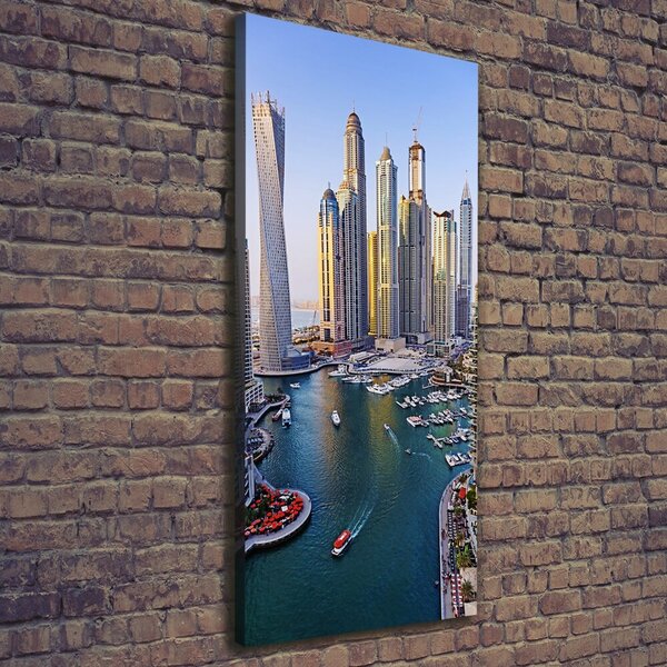 Vertikální Foto obraz canvas Zátoka Dubaj ocv-128392150