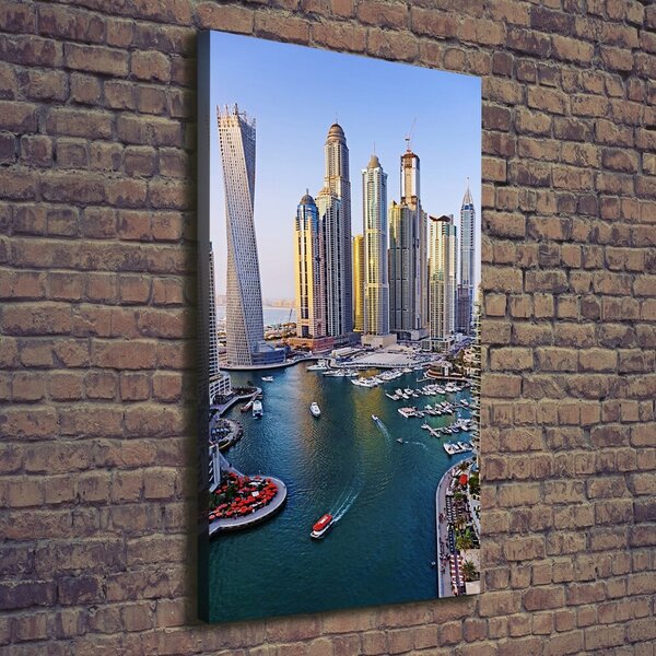 Vertikální Foto obraz canvas Zátoka Dubaj ocv-128392150