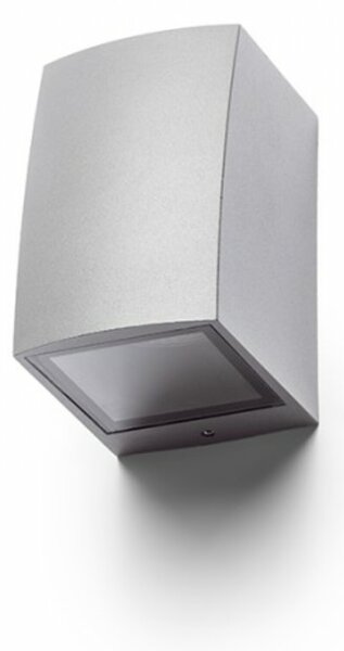 RED - DESIGN RENDL RENDL SELMA nástěnná stříbrnošedá 230V GU10 35W IP54 R13514