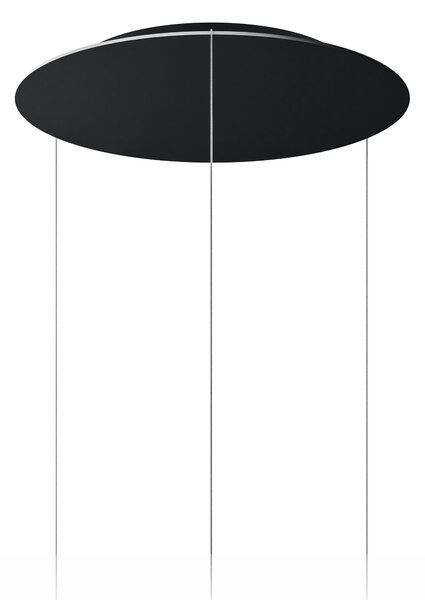 Lodes Závěsné LED svítidlo TIDAL, 33W, ø 60 cm, CRI90 Barva: Bílá + bílá montura, Teplota světla: 2700K - teplá bílá, Stmívání, řízení: TRIAC (lze použít i bez stmívání)