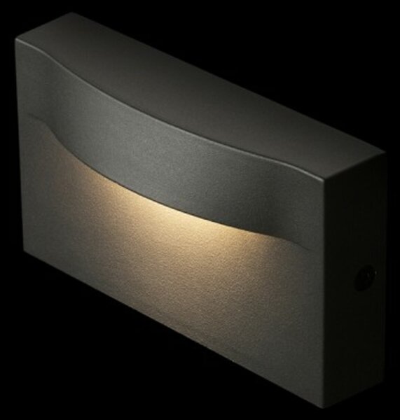 RED - DESIGN RENDL RENDL BOBO RC nástěnná antracitová 230V LED 8W IP65 3000K R13934
