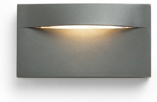 RED - DESIGN RENDL RENDL BOBO RC nástěnná antracitová 230V LED 8W IP65 3000K R13934