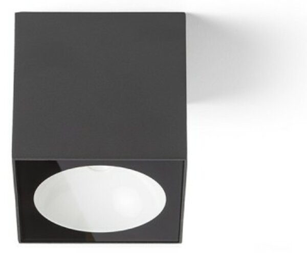 RED - DESIGN RENDL RENDL SENZA SQ stropní antracitová čiré sklo 230V LED 6W IP65 3000K R13625