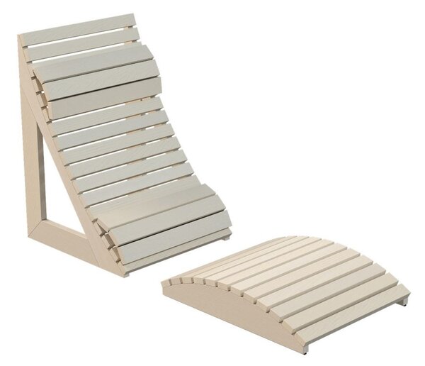 Sentiotec ergonomické lehátko do sauny Fibuflex