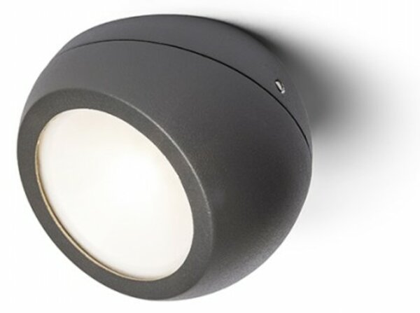 RED - DESIGN RENDL RENDL SIV přisazená antracitová 230V LED 6W 120° IP54 3000K R13502