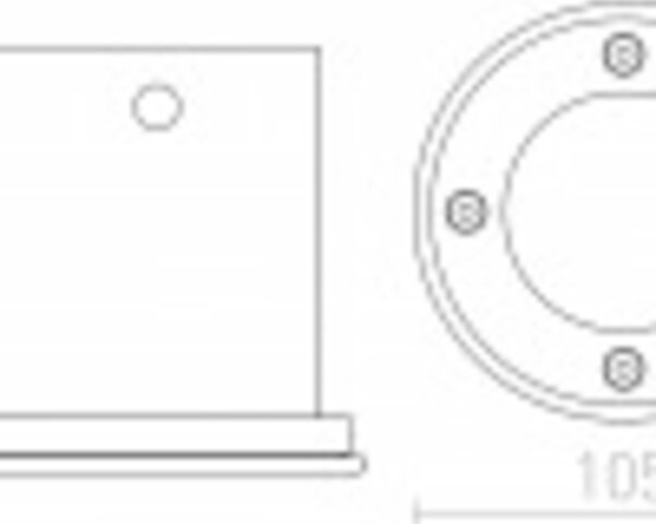 RED - DESIGN RENDL RENDL ORBU R nerez 230V GU10 35W IP65 R10555