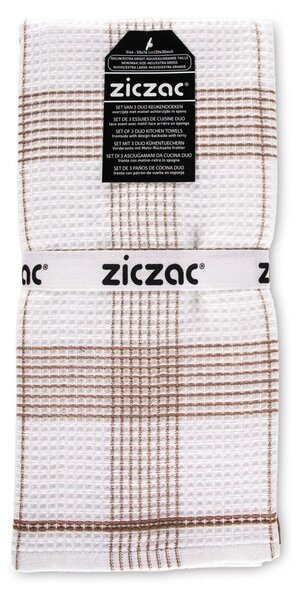 Utěrky v sadě 3 ks 50x76 cm Duo Waffle – ZicZac