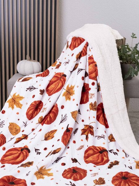 MK Lůžkoviny Beránková deka mikroplyš Exclusive 150 × 200 cm – Podzimní nálada