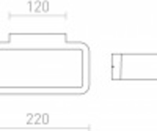 RED - DESIGN RENDL RENDL TAPA nástěnná bílá 230V LED 6W IP54 3000K R13562