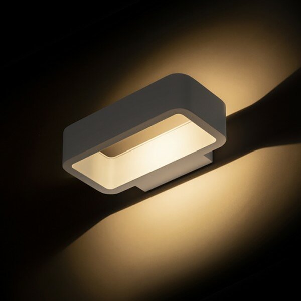 RED - DESIGN RENDL RENDL TAPA nástěnná bílá 230V LED 6W IP54 3000K R13562