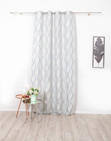 Žluto-modrý závěs 140x245 cm Arcade – Mendola Fabrics