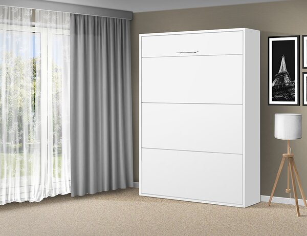 Nabytekmorava Sklápěcí postel VS 1054 P - 200x140cm barva lamina: bílá, nosnost: standardní