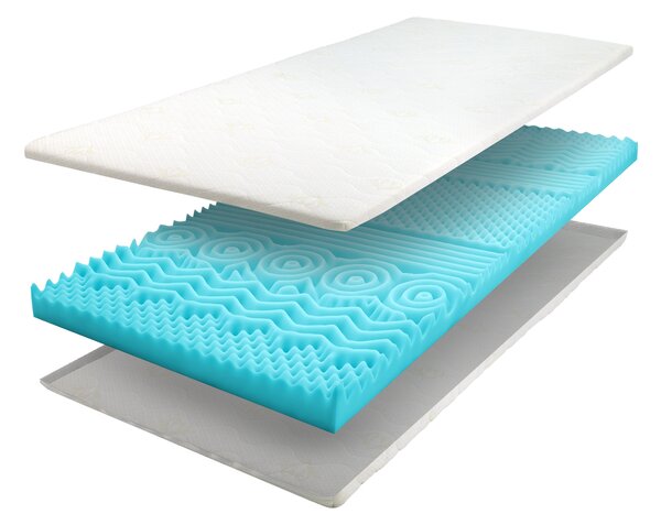 Wilsondo Vrchní masážní matrace Andix 120x200 - 4 cm (pěna T25)