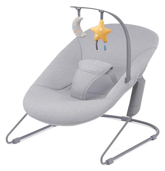 KINDERKRAFT - Dětské lehátko CALMEE šedá