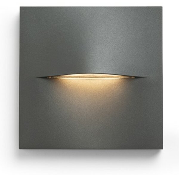 RED - DESIGN RENDL RENDL BOBO SQ nástěnná antracitová 230V LED 3W IP65 3000K R13935