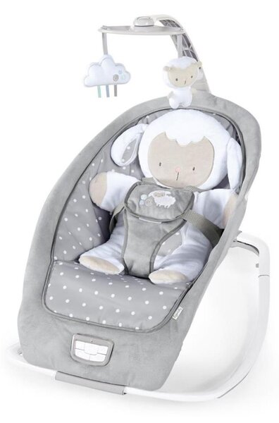 Ingenuity - Dětské houpátko s melodií CUDDLE LAMB 3xLR14