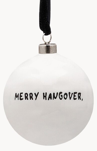 Ručně vyrobená vánoční ozdoba Merry Hangover
