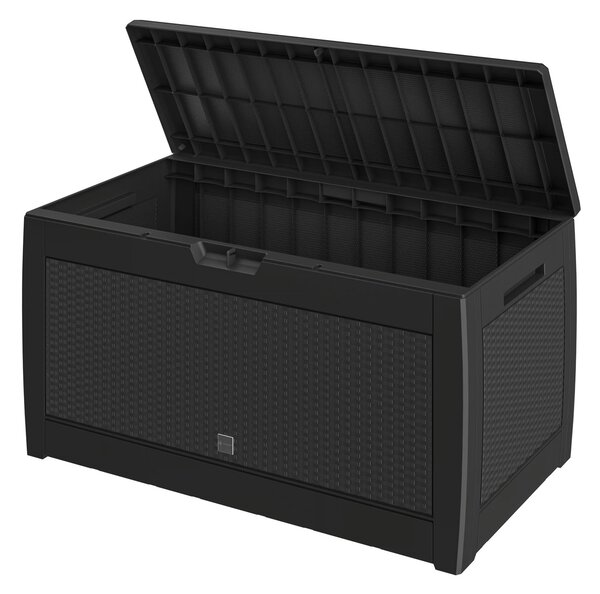 Odkládací box RATO, 310l, 119x48x60cm, antracitová Prosperplast
