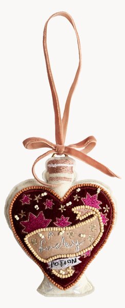 Sada ručně vyrobených vánočních ozdob Lucky Potion, 2 díly
