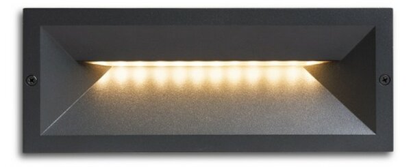 RED - DESIGN RENDL RENDL RAGG zápustná černá 230V LED 12W IP65 3000K R13621