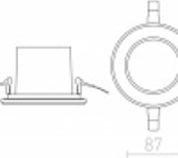 RED - DESIGN RENDL RENDL NAVY zápustná bílá 230V LED 15W 36° IP65 2700K R12661