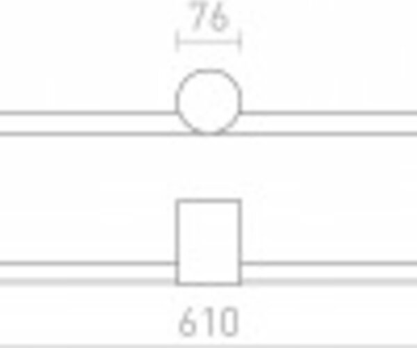 RED - DESIGN RENDL RENDL LUISA 60 nástěnná bílá 230V LED 12W IP54 3000K R13735
