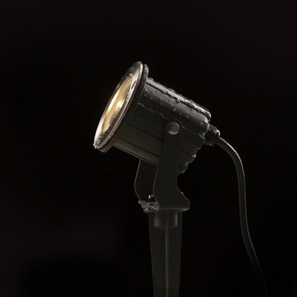 RED - DESIGN RENDL RENDL BLUESTAR na bodci antracitová 230V GU10 35W IP65 R13630