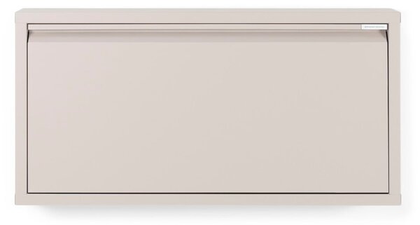 Taupe kovový výklopný botník 75x37,5x12,5 cm Billy – Spinder Design