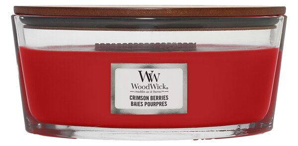 WoodWick Crimson Berries svíčka loď