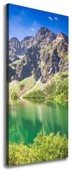 Vertikální Foto obraz na plátně Mořské oko Tatry ocv-148762187