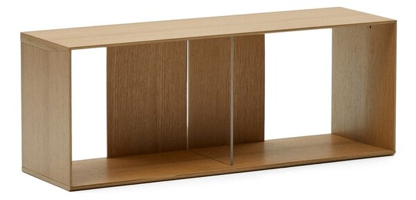 Modulární policový systém v dekoru dubu v přírodní barvě 101x38 cm Litto – Kave Home