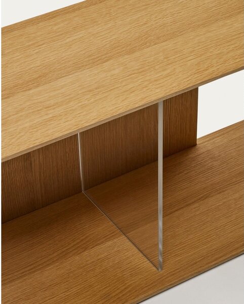 Modulární policový systém v dekoru dubu v přírodní barvě 101x38 cm Litto – Kave Home